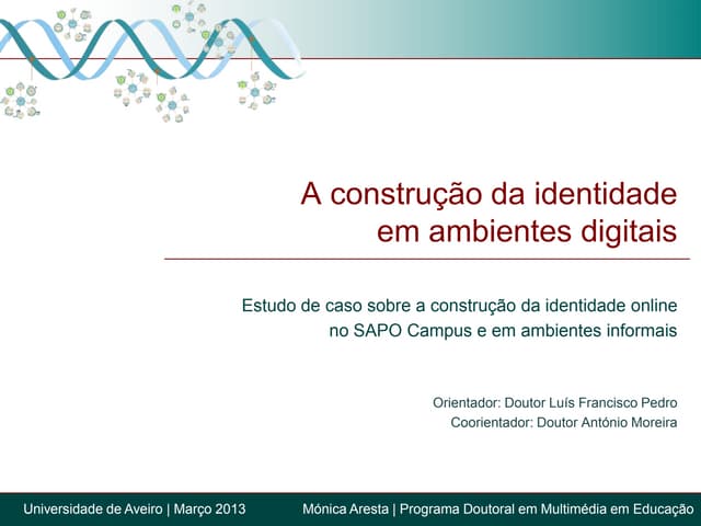 Apresentação Tese Doutoramento