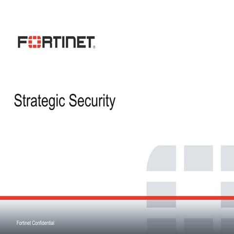 Apresentação fortinet