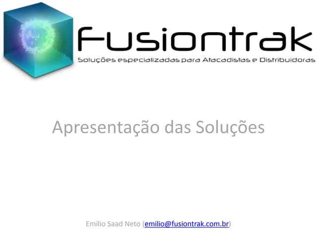 Apresentação Fusiontrak Agosto 2014