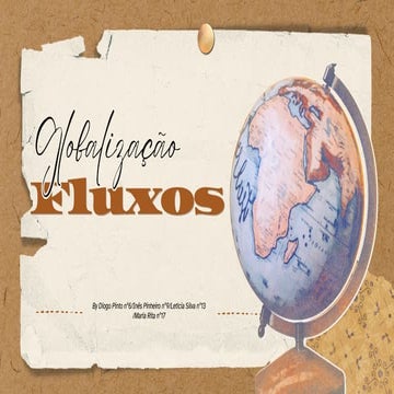 Globalization and Global Flows: Migration, Capital, Goods, and ...