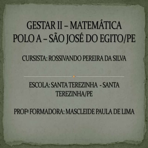 Apresentação gestar ii – matemática   angulos