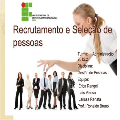 Recrutamento e seleção de pessoas | PDF