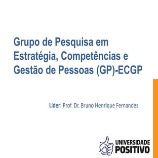 Grupo de Pesquisa - GP-ECGP