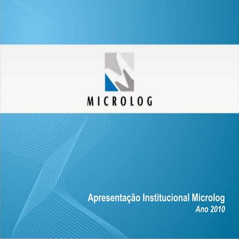 Apresentação institucional 2010