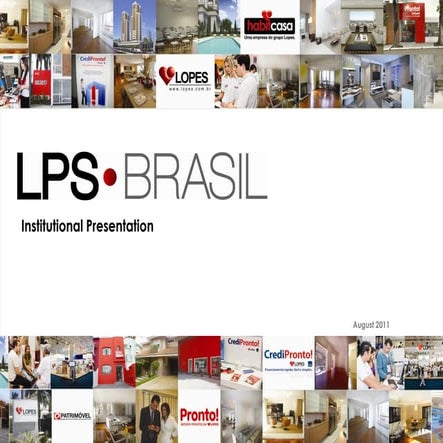 Apresentação institucional inglês