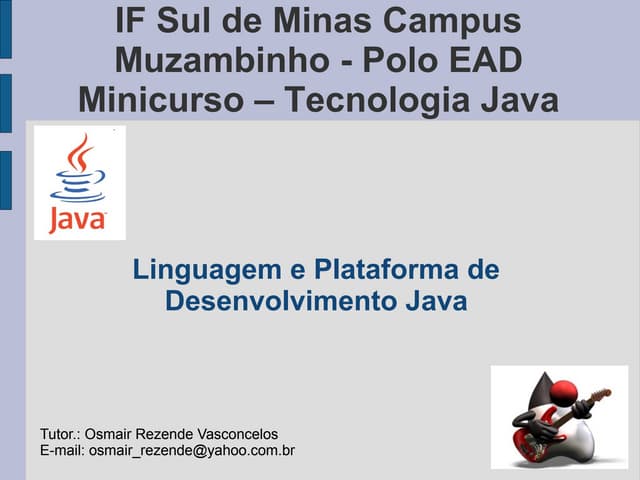 Apresentação java