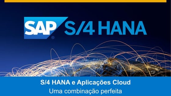 SAP Forum Brasil 2016 - Apresentação S/4HANA