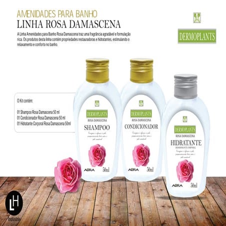 Apresentação linha hoteis DERMOPLANTS