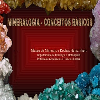 Apresentação mineralogia