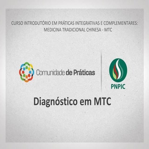 Diagnóstico em MTC | PPT