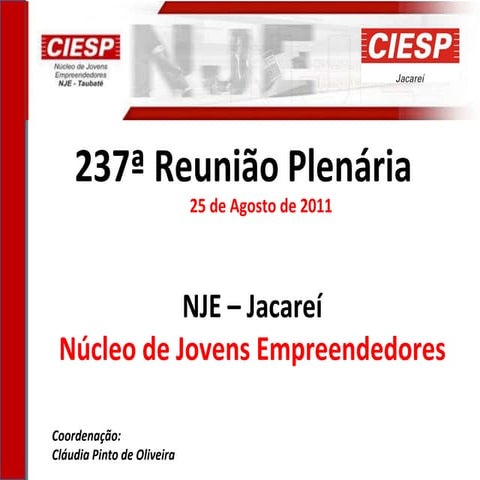 Apresentação - NJE