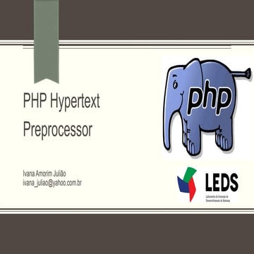 Palestra de PHP