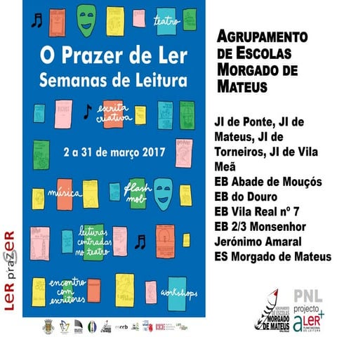 SEMANAS DE LEITURA 2017
