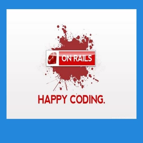 Apresentação ruby + rails