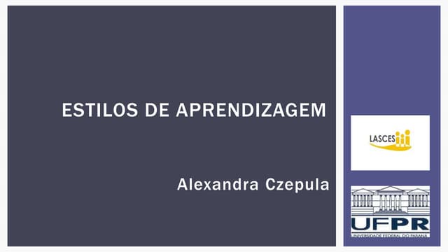 Estilos de Aprendizagem Honey-Alonso