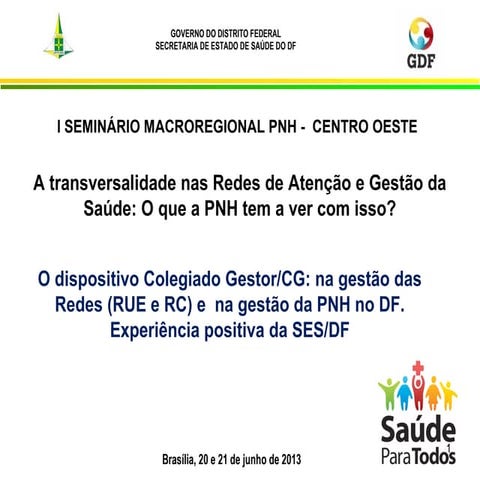 Apresentação seminário pnh 20 e 21 junho 2013