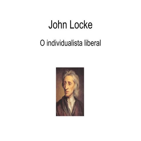 Apresentação John Locke | PPTX