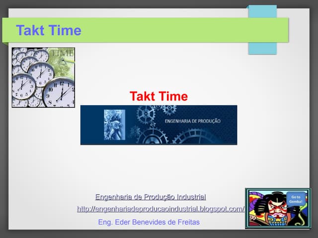Apresentação Takt Time 