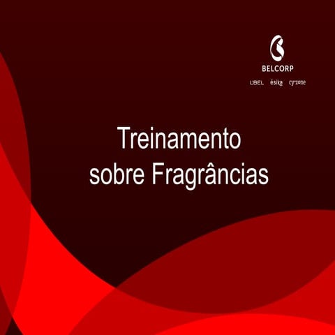 Apresentação treinamento sobre fragrâncias