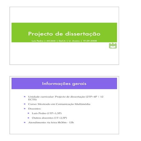 Apresentação Pd Mcmm