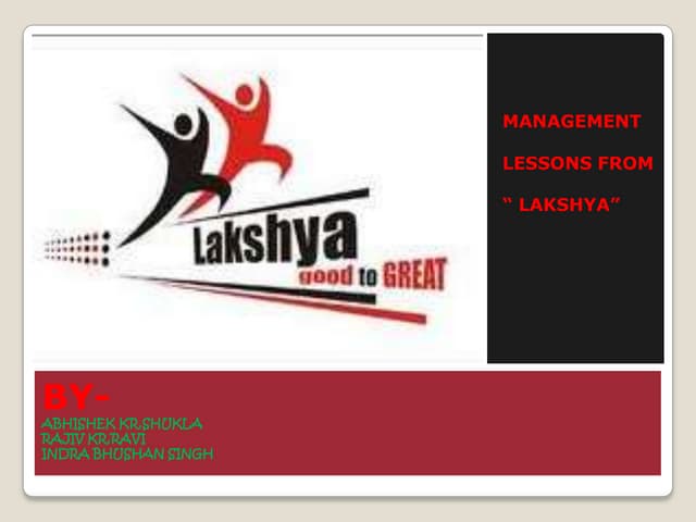 A Presentation  On Lakshya Movie
