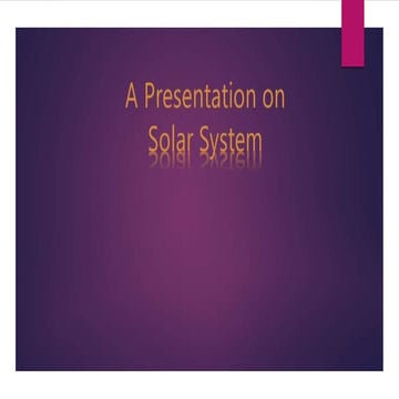 A Presentation on Solar System.pptx