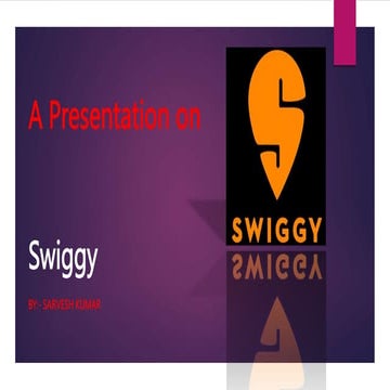 A Presentation on Swiggy.pptx