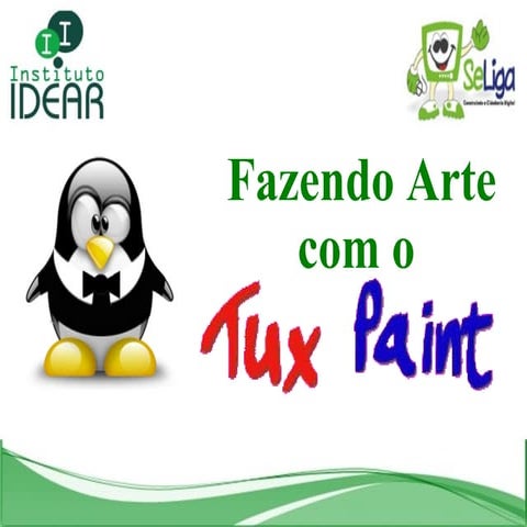 Oficina Fazendo Arte com o Tux Paint
