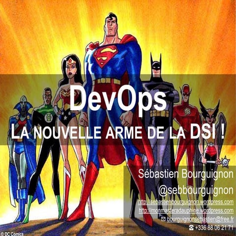 Après l’#agilité, le #DevOps, la nouvelle arme de la DSI ! v2