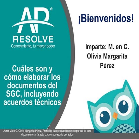 Ap Resolve SGC y acuerdos técnicos | PDF