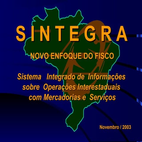 Apresentação do sintegra | PPT