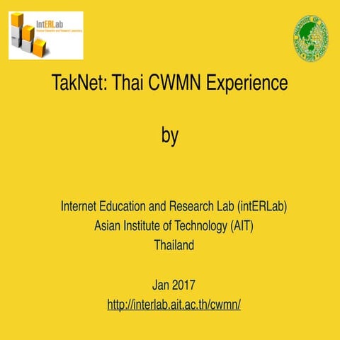Case Studies: TakNet