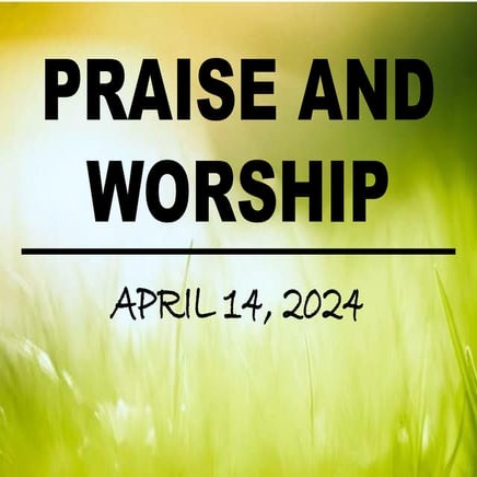 PRAISE AND WORSHIP LINE UP LYRICS SUNDAY SERVICE