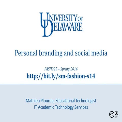 Personal Branding and Social Media