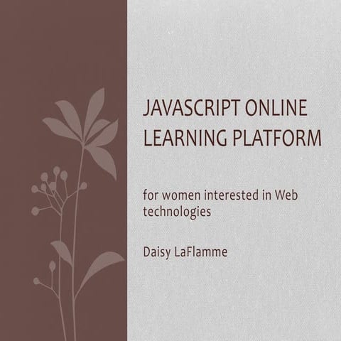 JS Girls | PPTX | Web Development | Internet