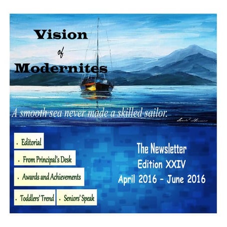 NewsLetter for April - June 2016