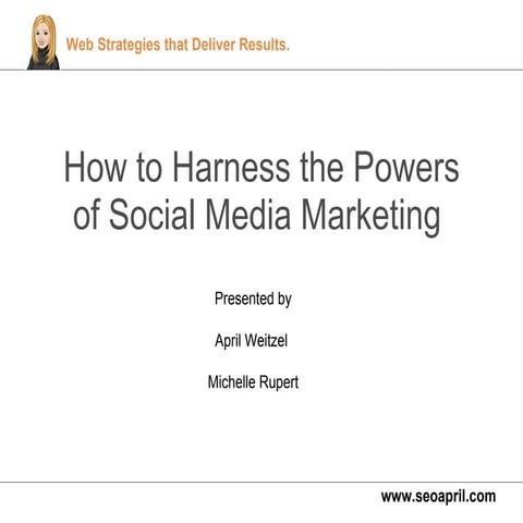 Pittsburgh SEO Consultant Illustrates How to Harness the Powers of Social Med...