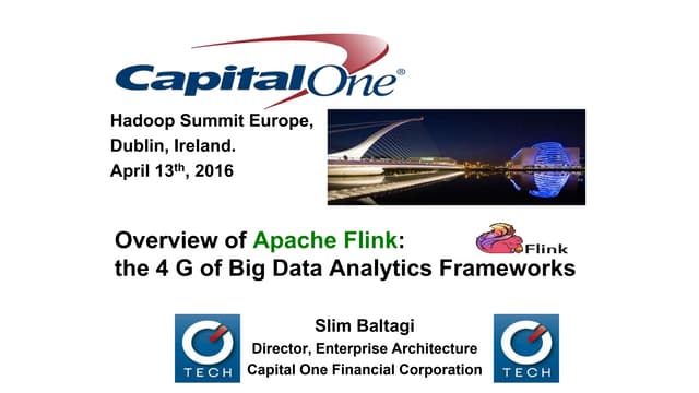 Overview of Apache Flink: the 4G of Big Data Analytics Frameworks