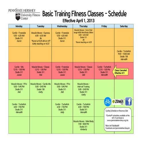 Insanity calendar fittest | PDF