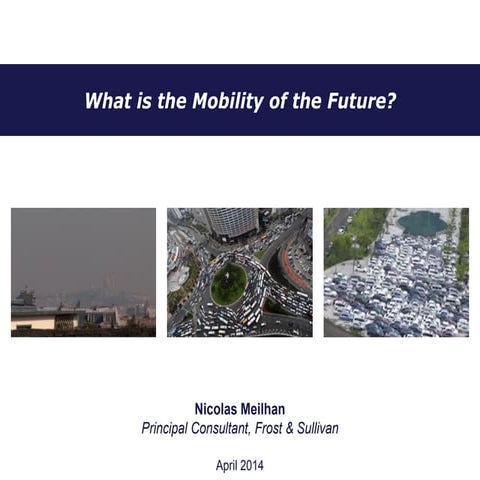 The Future Trends In Mobility And Transportation | PPTX