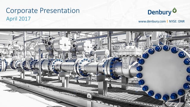 April 2017 corporate presentation