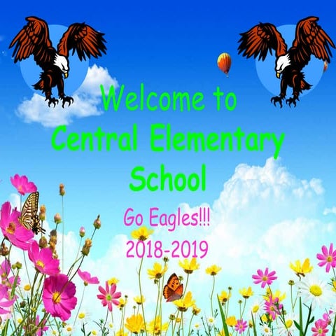 April 2019 welcome to central web power point