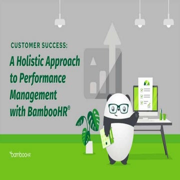 a Holistic Approach to Performance Management and Employee Satisfaction with ...