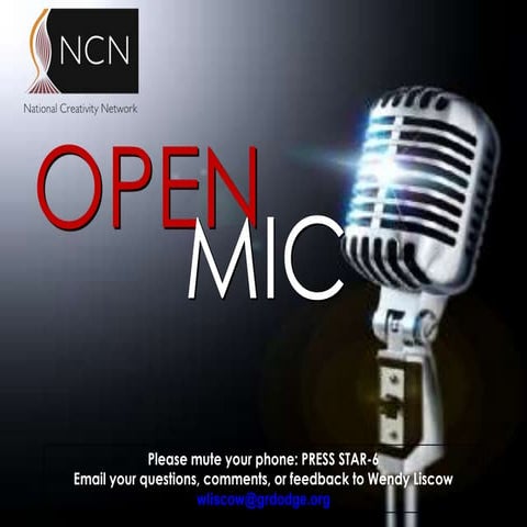4/21/2011 Webinar - Open Mic