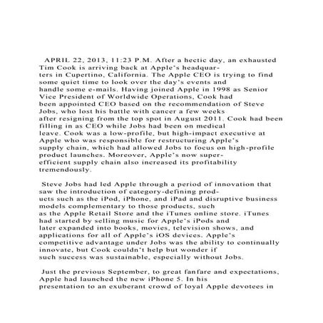   APRIL 22, 2013, 1123 P.M. After a hectic day, an exhausted .docx