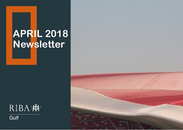 Riba Gulf!    April Newsletter - 