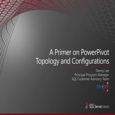 A primer on power pivot topology and configurations