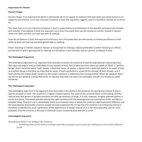 A Primer on the Philosophy of Religion and the Problem of God's Existence (pa...