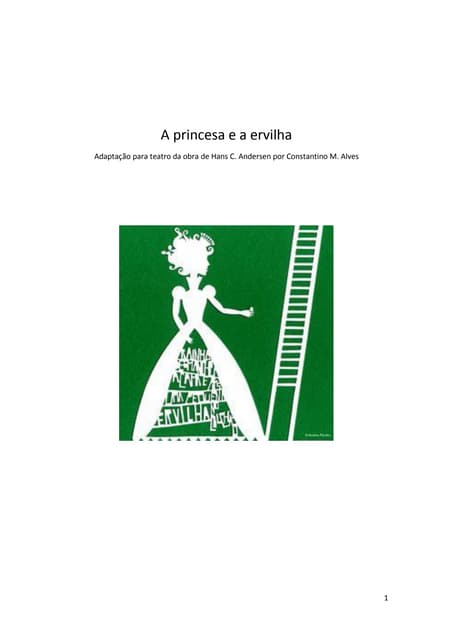A princesa e a ervilha teatro