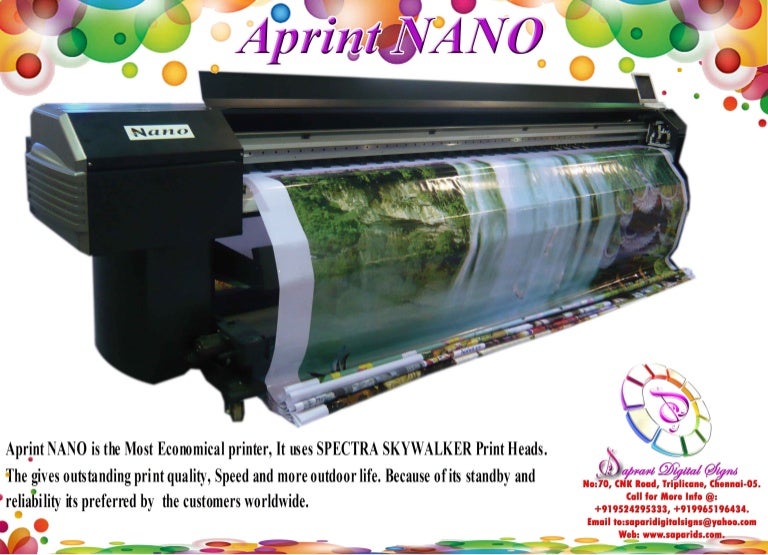 Aprint Nano Flex And Banner Printing Machines